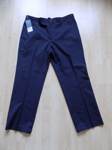 Herren BHS Jack Reid Marine Anzughose Hose 38" Taille 29" Bein NEU + ETIKETT