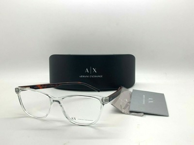 armani exchange glasses clear frames