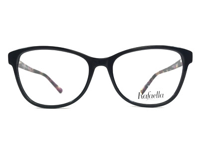 Rafaella by I-dealoptics Eyeglasses Frame R1008 BLACK Purple Havana 55-16-145