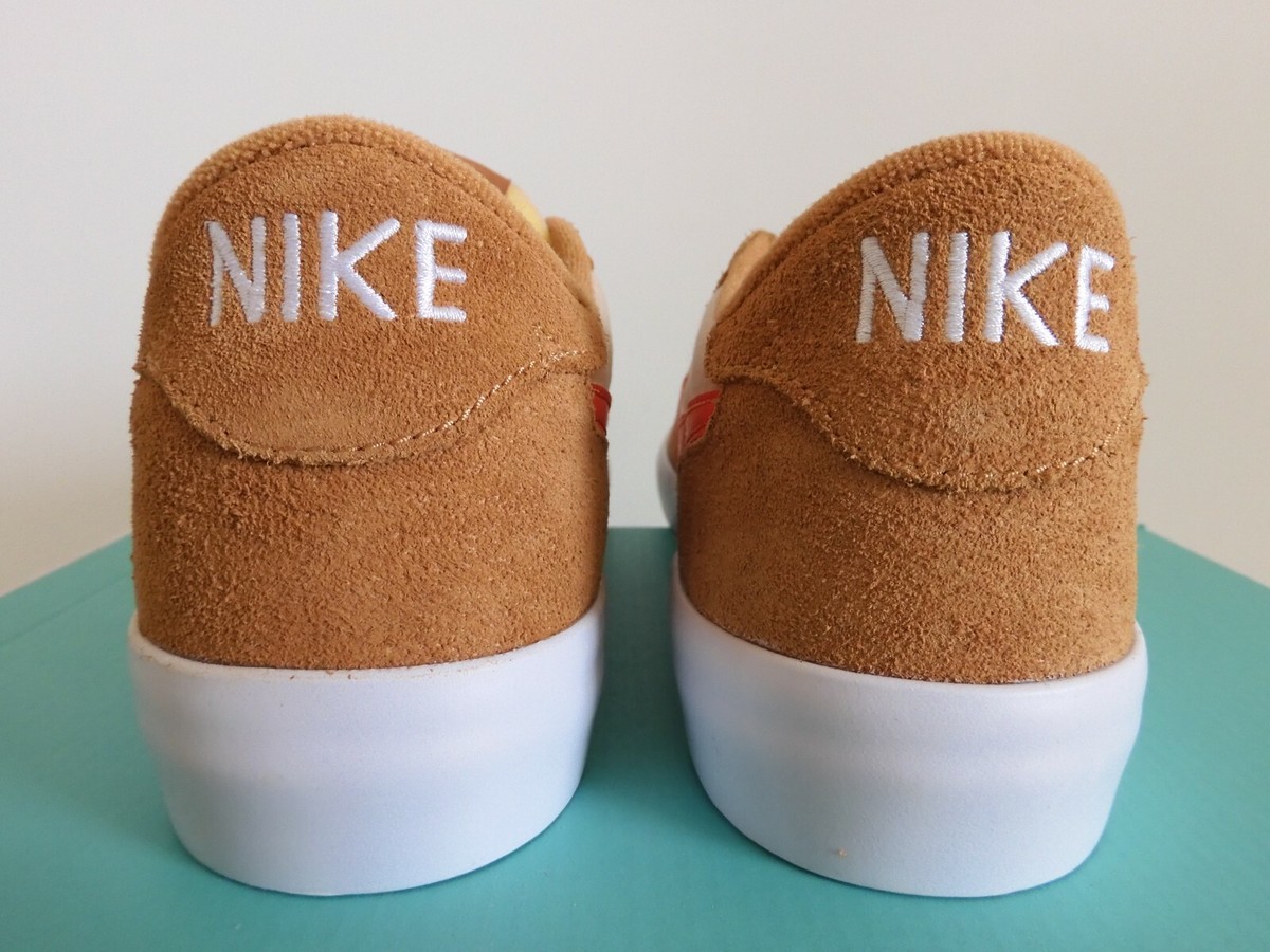 デザイナーズvintage 販売 NIKE SB HERITAGE VULC FLAX-COLLEGE ORANGE-OATMEAL SZ 8 [CD5010-201