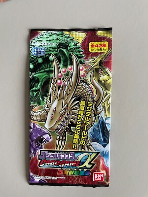 Alte Digimon Karte Digital Monster Card Game Alpha α Evolve 8 Booster Pack Carddas