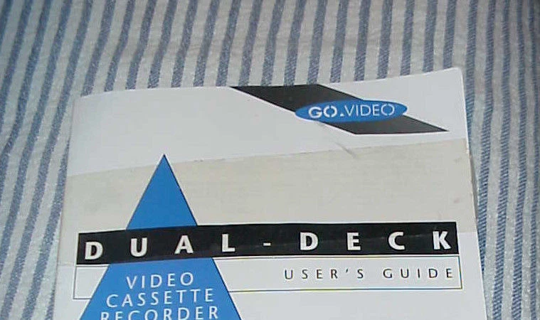 USER GUIDE for GoVideo Dual Deck - 4 Head VHW to 4-Head VHS Hi-Fi Stereo - Image 2 of 2