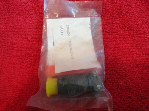 BURNDY BANTAM MALE CANNON CIRCULAR PLUG CONNECTOR P/N BT06AC10-6P - Picture 2 of 7