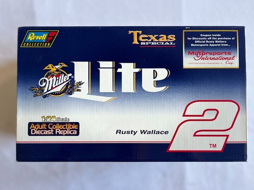 Revell Rusty Wallace #2 Miller Lite Texas Special 1997 Ford Thunderbird 1/24 - Picture 2 of 4