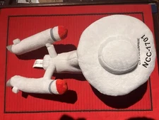 Star Trek Enterprise Ship NCC-1701 Plush 2012 Think Geek- New in Package- XMAS