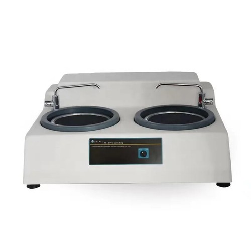 MP-2 Metallographic Sample Polishing Machine Double Disk Table Grinder Polisher - Picture 6 of 9