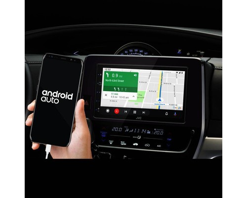 JVC Autoradio Apple CarPlay Android DAB+ für Hyundai Genesis 2010-2013 schwarz - Bild 6 von 8