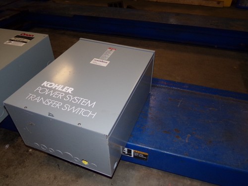 KOHLER AUTOMATIC TRANSFER SWITCH A-362117 100 AMP 240 VOLT NEMA 3R #425 - Picture 4 of 8