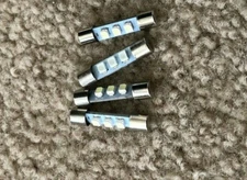 MCS 3701 MODULAR COMPONENT SYSTEMS STEREO FM/AM  TUNER front panel LED lamps.