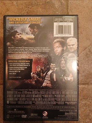 Tropic Thunder (DVD) Robert Downey Jr Ben Stiller Jack Black
