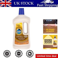 1000ml Pledge Wood Cleaner - Natural Ingredients for Pristine Wooden Floors 6.99 per litre