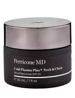 NEW Perricone MD Cold Plasma Plus+ Neck & Chest Broad Spectrum SPF 25 Exp 2026