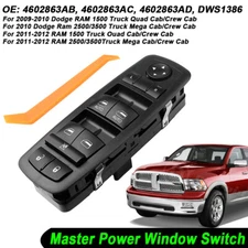For 2009 2010 2011 2012 Dodge Ram 1500 2500 3500 Driver Side Power Window Switch