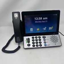 Captel 2400iSPNBT Hearing Impaired Phone Wifi Touchscreen W/Cord Powers On