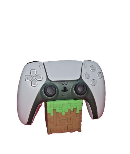 Minecraft Controller Stand PlayStation 5 Dualsense PS5 Holder Gift for Gamers - Picture 12 of 15