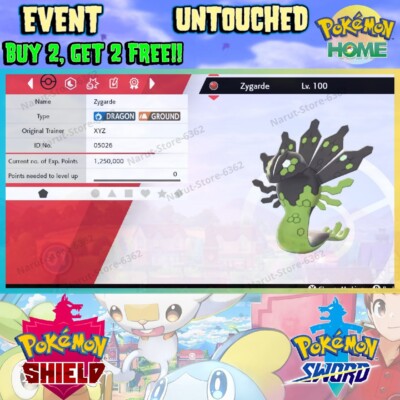 Zygarde Event  Fates Collide Distribution 2016 Pokémon Sword and Shield