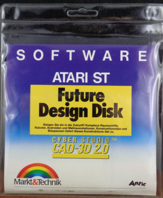 ATARI ST -- FUTURE DESIGN DISK (MARKET & TECHNOLOGY) #NOS