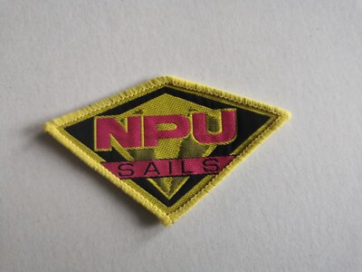 NPU Sails Windsurfing Aufnäher Patch Vintage