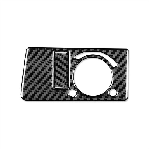 Carbon Fiber Headlight Switch Button Trim For Benz E-Class W211 2003-2009 RHD - Picture 12 of 14