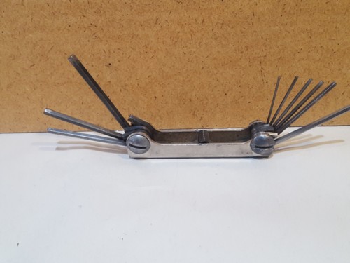 SNAP-ON FOLDING ALLEN HEX KEY SET AW9-K 9 PC. USA - Picture 3 of 4