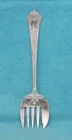 Small Gorham Sterling Sardine Fork No. 83 Pattern 4 7/8" Mono "Eva"