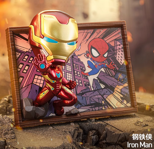 Authentic Marvel Photo frame Series Blind Box Confirmed Figure Toy New - Picture 11 of 14