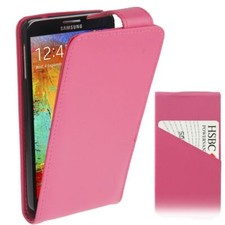 Phone Case Flip Case Pouch Protection For Samsung Galaxy Note 3 N9000 Pink New