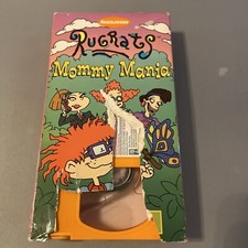 Rugrats Mommy Mania (VHS, 1998, Nickelodeon) - Orange Tape - Cartoon Family Show