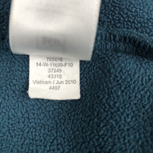 REI Vest Large Teal Mock Neck Pockets Polyester Nice And Warm Full Zip Women's - Picture 8 of 8