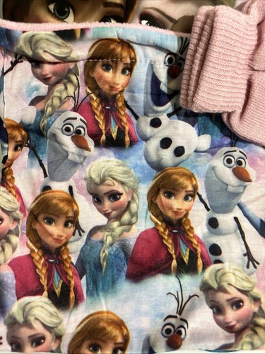 scalda collo e guanti Frozen disney elsa anna morbido pile - Picture 3 of 4