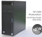 HP Z440 WORKSTATION XEON 6-CORE E5-1650 32GB ECC SSD 480GB QUADRO K2200 4GB NEU