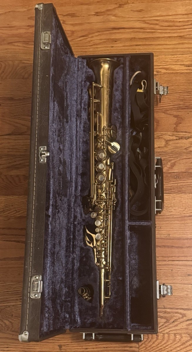 YAMAHA YSS-62 Soprano Saxophone Purple Logo | eBay