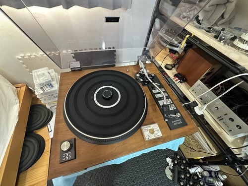 Pioneer PL-1400 PL-71 Vintage Turntable Fully Recapped Serviced Works Great!