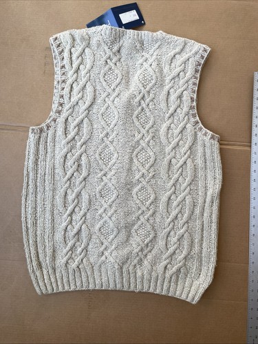 Pringle Mens Button Front V neck cardigan sweater Wool Size M - Picture 10 of 11