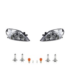 Scheinwerfer Set Halogen passend für Nissan Primera P12 02- Leuchtmittel Li. Re.