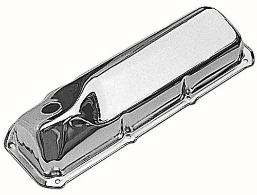 Trans-Dapt 9295, Two Fits Ford 351C Valve Covers Chrome Steel Performance Parts - Picture 3 of 10