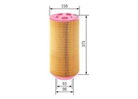 Bosch Luftfilter F 026 400 252 FüR