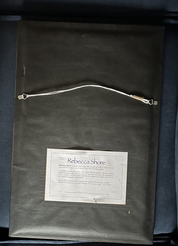 Rebecca Shore "Granatäpfel" Judaica Jerusalem Wandbild Deko - Bild 8 von 8
