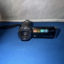 WORKING TESTED JVC Everio GZ-EX310BU HD Camcorder Wifi Super Lolux VIDEO CAMERA