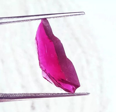 Natural Red Ruby Roh 6.20 Cts Zertifiziert Lose Edelstein Mit Gratis Geschenk