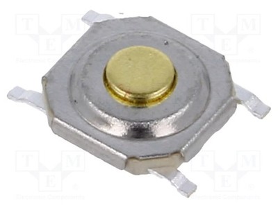 Fehlen SPST Pos: 2 2,55N 0,05A/12VDC SMD Mikroschalter TACT