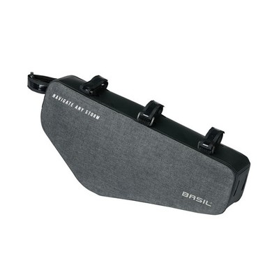 Basil Rahmentasche Navigator Storm M schwarz, 16x38x6cm, 2,2ltr