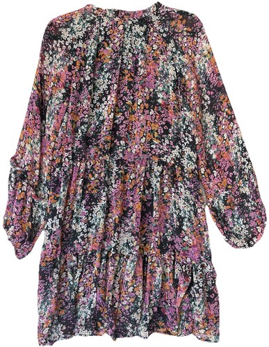 Vince Camuto Dress Womens Medium Black Floral Flowy Cottagecore NWT MSRP $79 - Picture 2 of 12