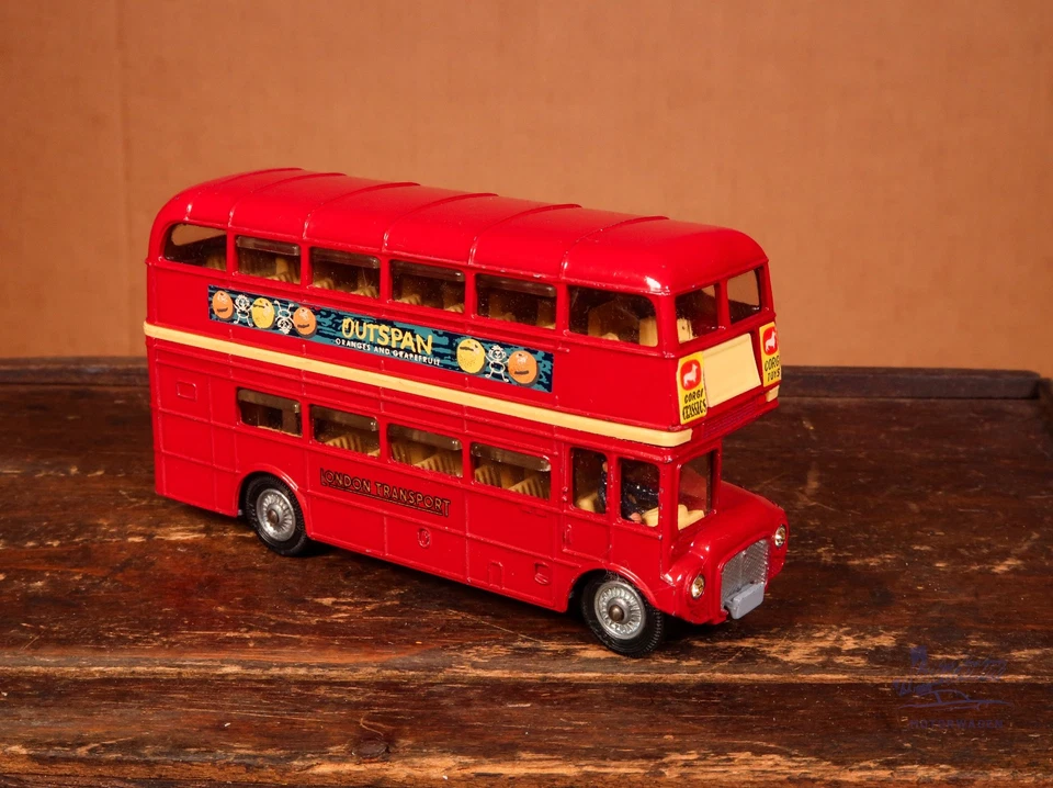 Corgi Toys 468 London Transport Routemaster Bus Doppeldecker vintage diecast rar - Bild 4 von 4