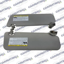2008-2015 SCION XB SUNVISOR LEFT & RIGHT SUN VISOR SHADE SET PAIR W/MIRROR OEM