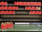 Vintage Pik A Nut Metal Display for Nuts & Bolts Man Cave w/56 Empty Boxes — photo 4