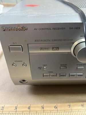 Panasonic SA HE9 5.1 Channel 500 Watt Receiver for sale online | eBay