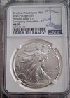 2021 (P) SILVER EAGLE NGC MS70 ER EMERGENCY ISSUE STRUCK AT PHILADELPHIA MINT