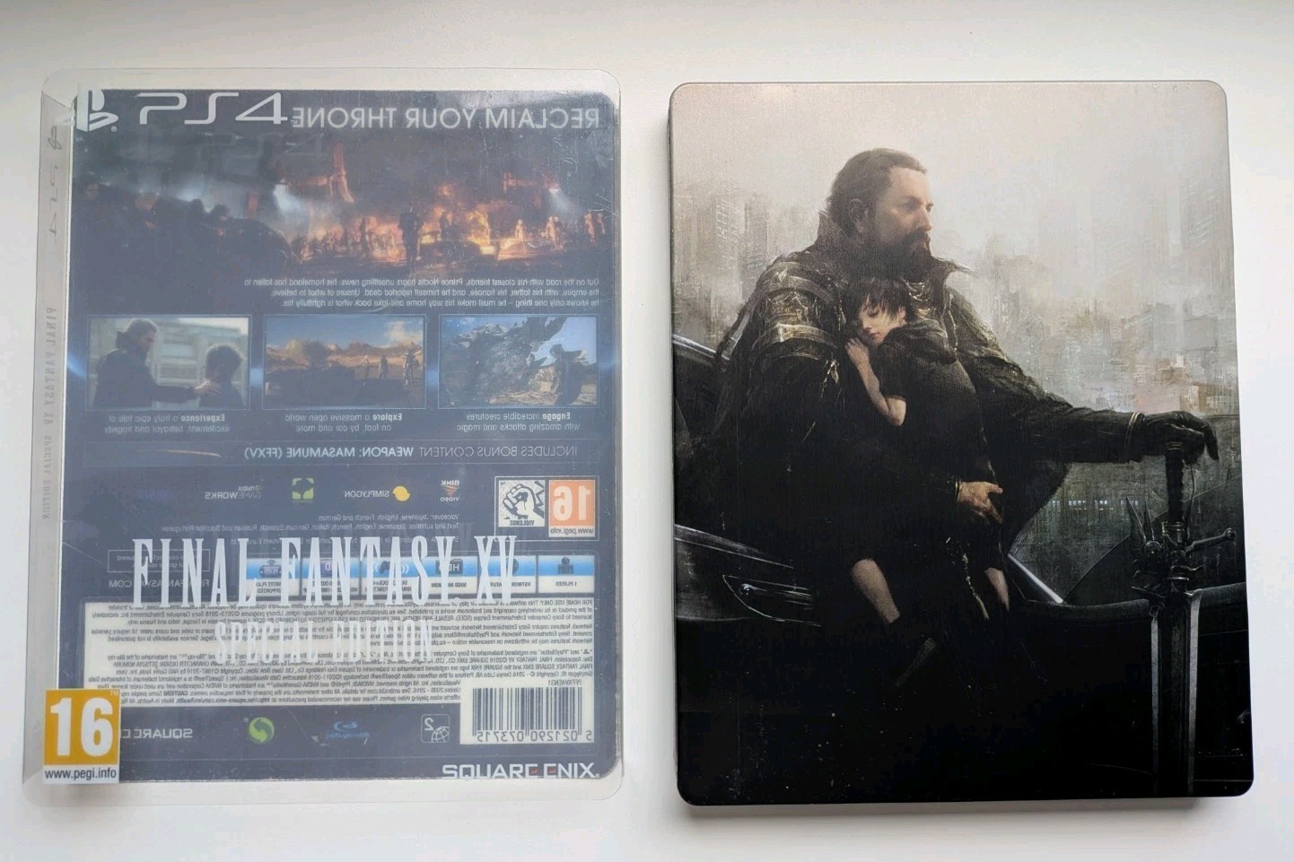 Final Fantasy XV 15 -  Steelbook Edition - PS4 PlayStation 4 Game.