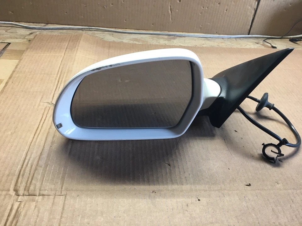 Espejo retrovisor de señal de alimentación vista lateral izquierda para conductor Audi A3 2006-2008 OEM #1880 Foto 2 de 4